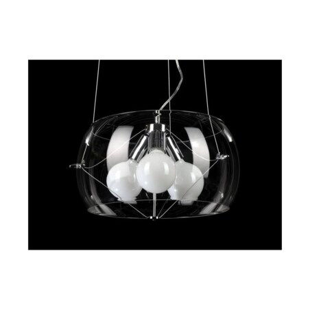 Wisząca lampa przezroczysta Cosmo nowoczesna salonowa