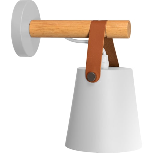 Kinkiet App467-1W Biały, Metal