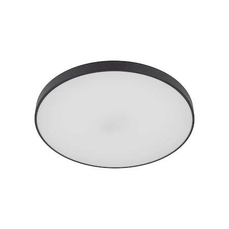 Lampa Sufitowa Łazienkowa Tk Lighting Velis Czarny Plafon Led 60W Ip54 Zmienna Barwa, Ściemniany
