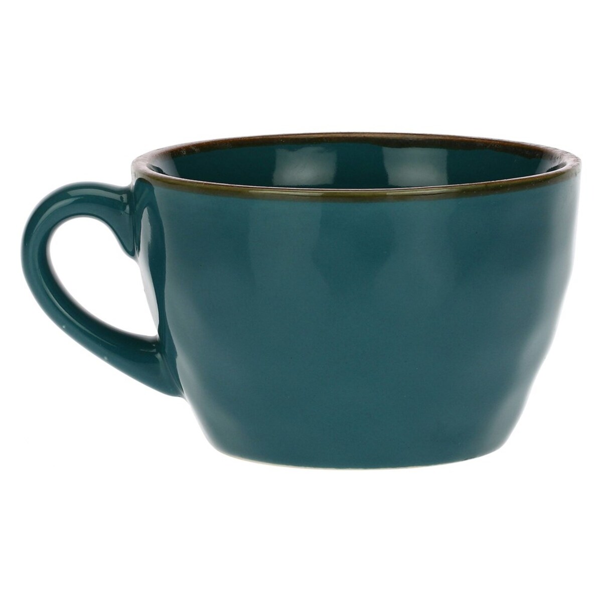 Zestaw 4 kubków śniadaniowych Concerto Ottanio - Niebiesko-zielony, 420 ml