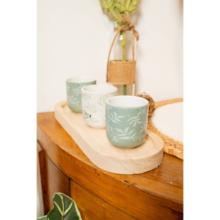 Tacka na biżuterię Indie, drewniana, 3 sztuki