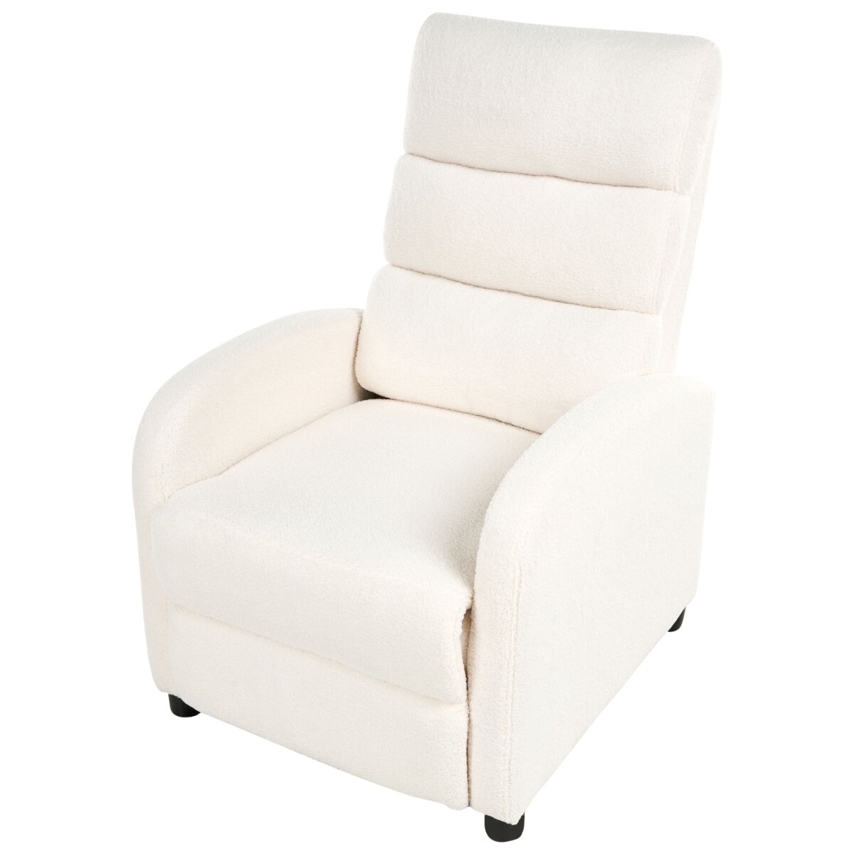 Rozkładany fotel OTUS Boucle Złamana biel