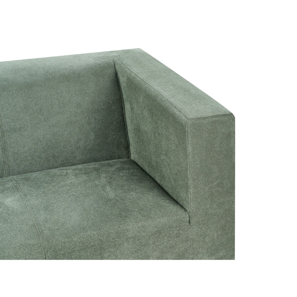 Sofa 3-osobowa zielona FLORO