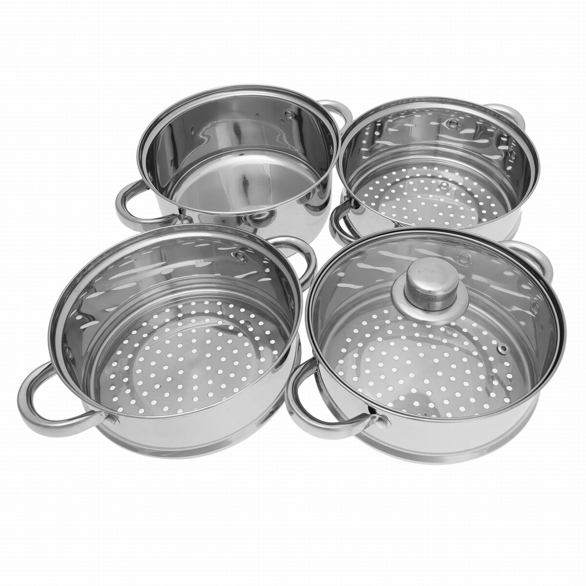 Garnek Na Parę Kinghoff 5 Elem. 20Cm Kh-3322