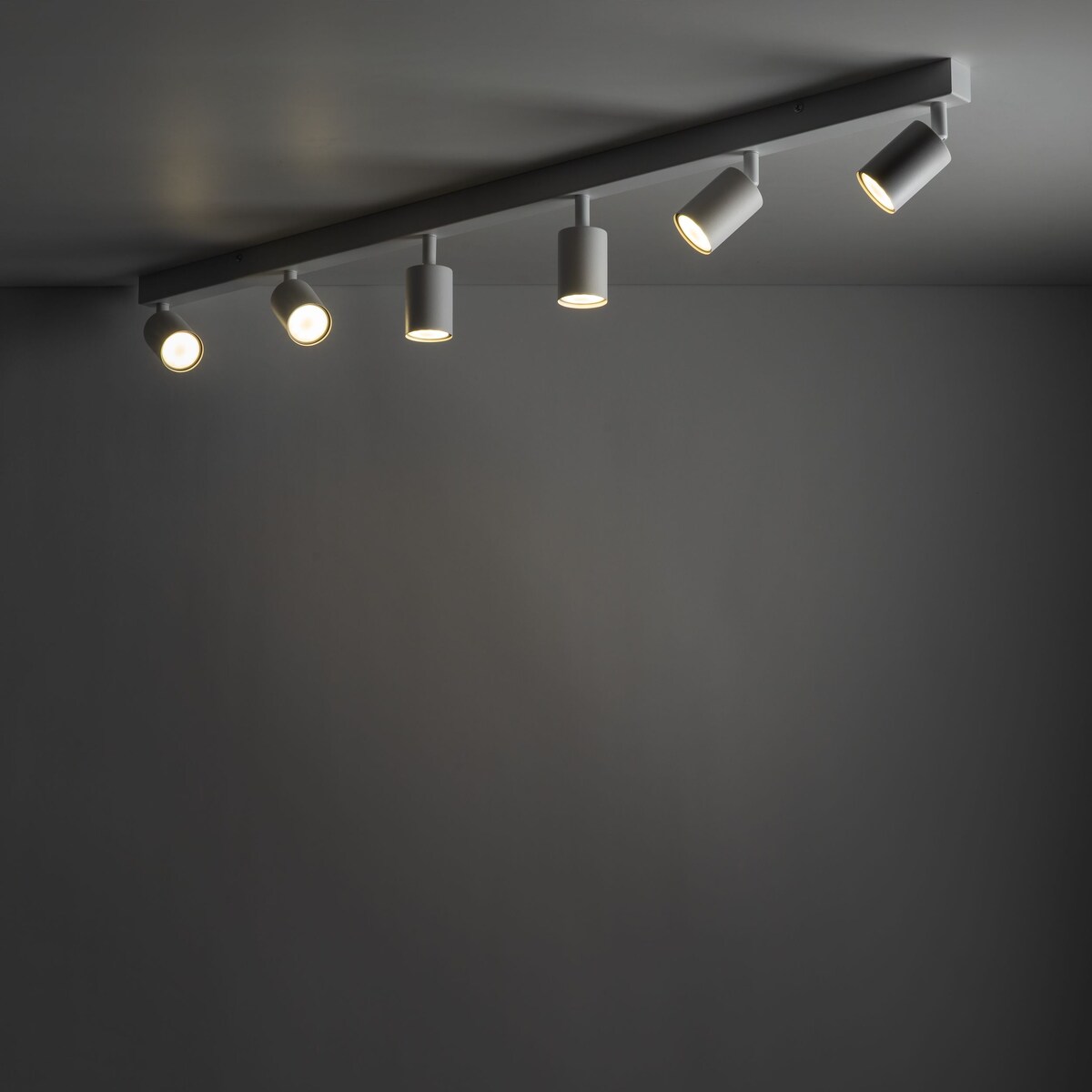Lampa sufitowa spot TK Lighting NEX WHITE 11369, 6xGU10, biała, ruchome reflektory