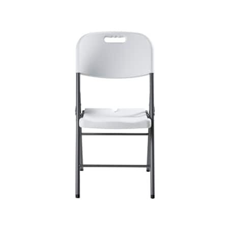 Zestaw ogrodowy dla 4 osób CUGNOLI Składane Biały