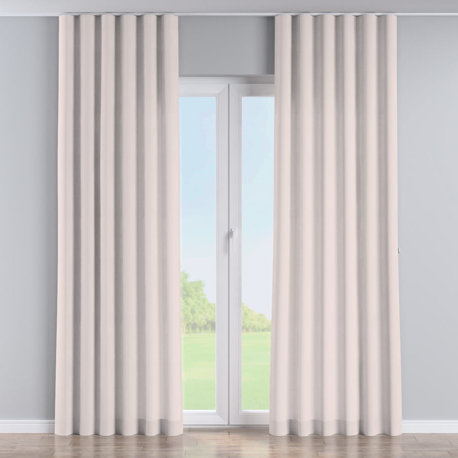 Zasłona na taśmie wave 130x260 ecru