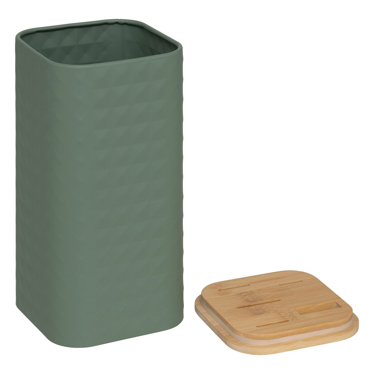 Blok i 4 noże i nożyczki EXTRA zielony