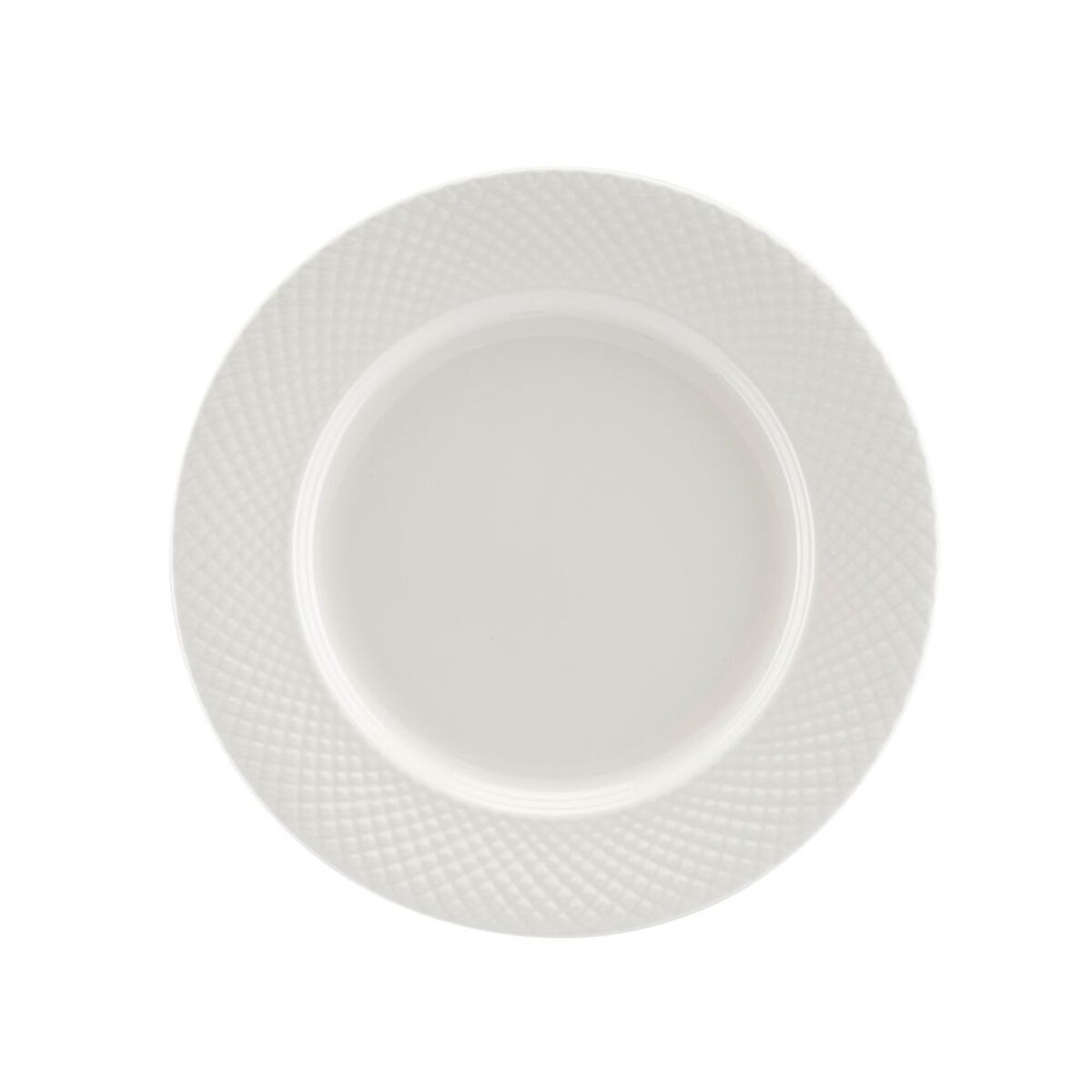 VILLA ITALIA Talerzyk deserowy śniadaniowy porcelanowy 20 cm BARI WHITE