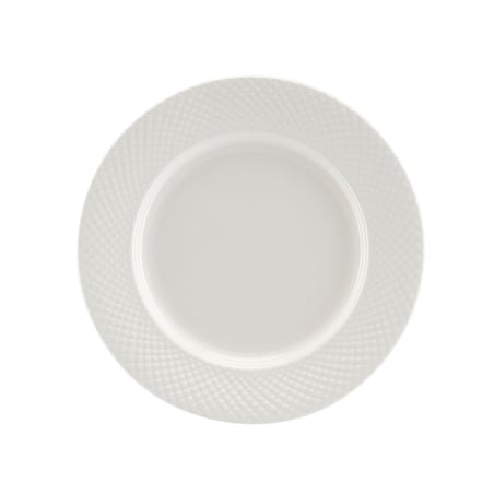 VILLA ITALIA Talerzyk deserowy śniadaniowy porcelanowy 20 cm BARI WHITE