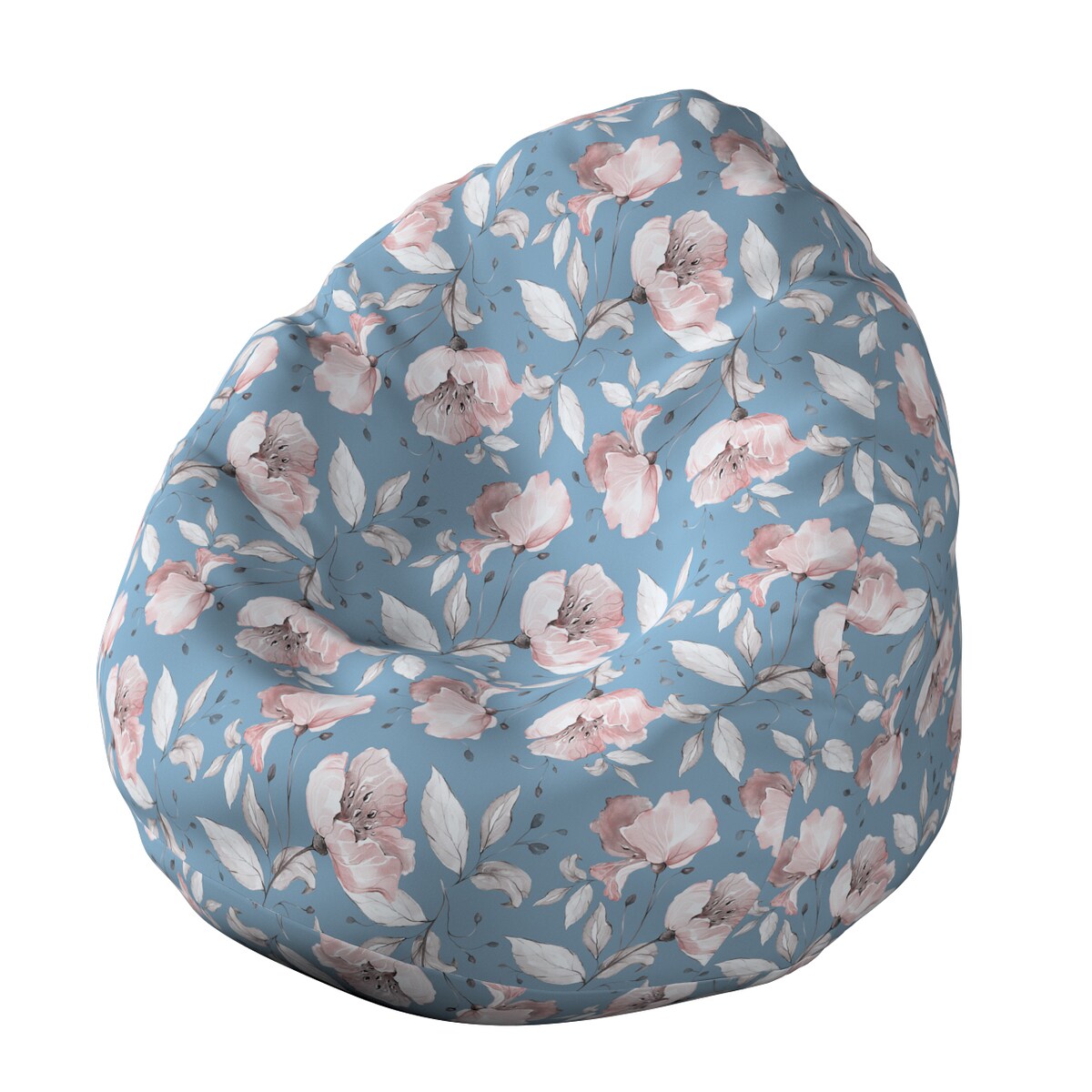 Worek do siedzenia Bowli, niebiesko-różowy, Ø60 x 105 cm, Magic Collection