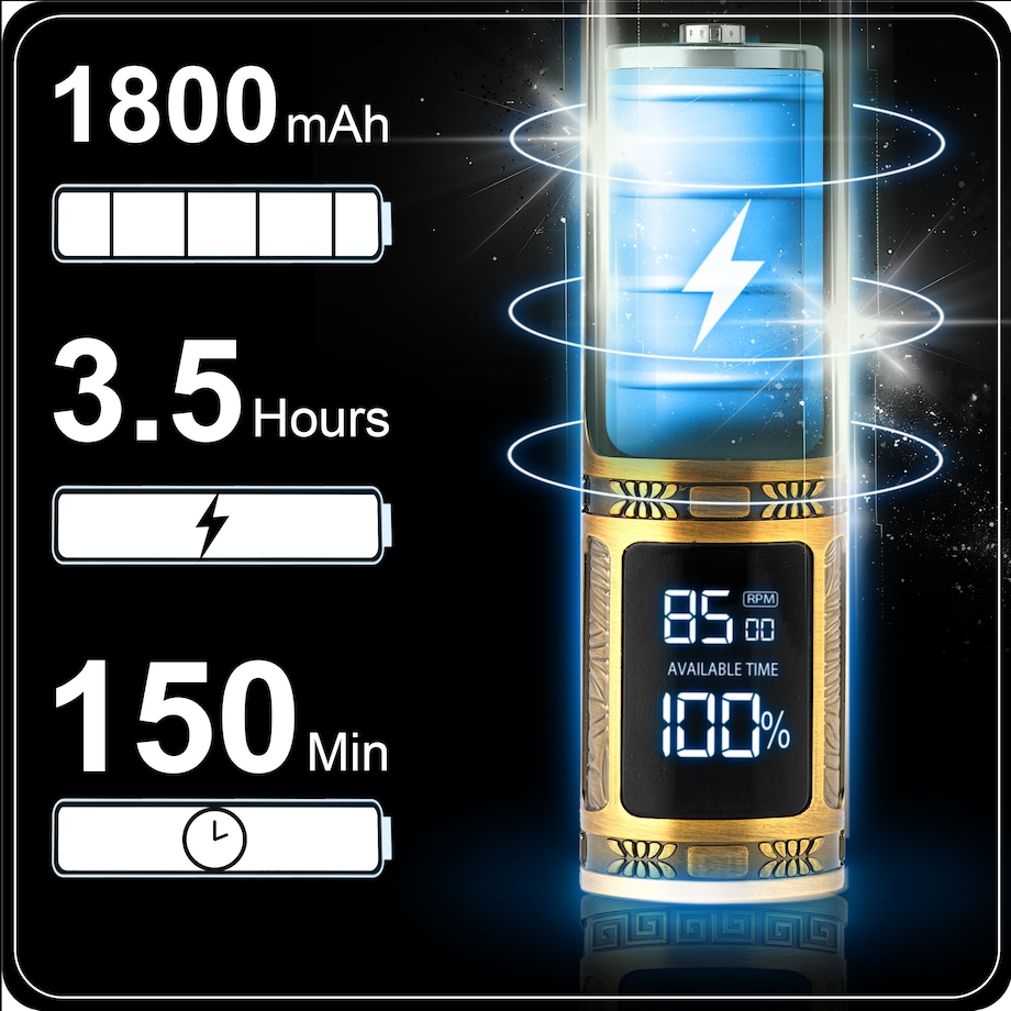Maszynka do strzyżenia włosów brody Berdsen BD-261 złota Barber