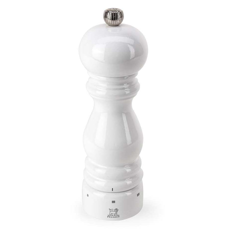 Młynek do pieprzu Paris biały u'Select, 18 cm, Peugeot