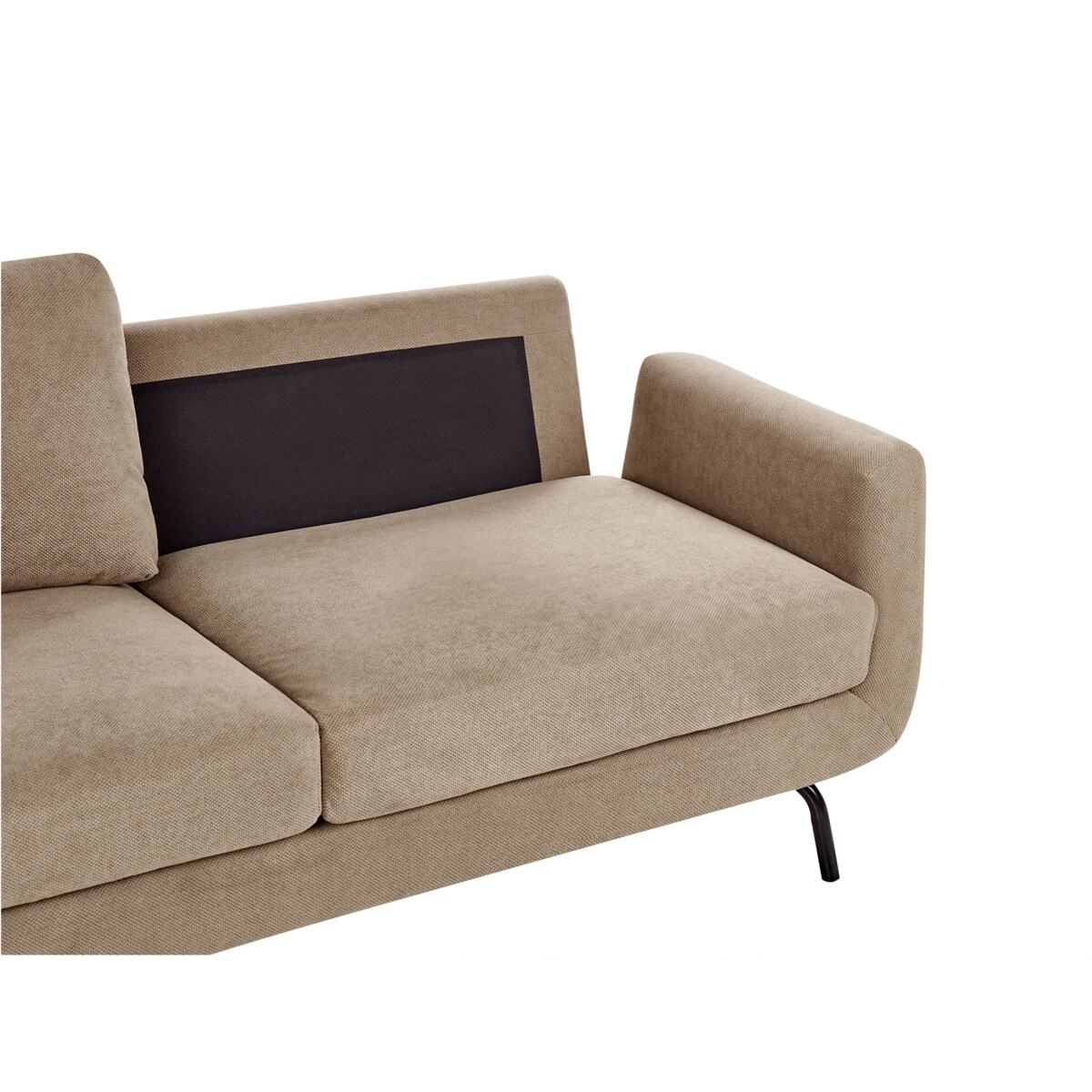 Sofa 3-osobowa jasnobrązowa VESALA