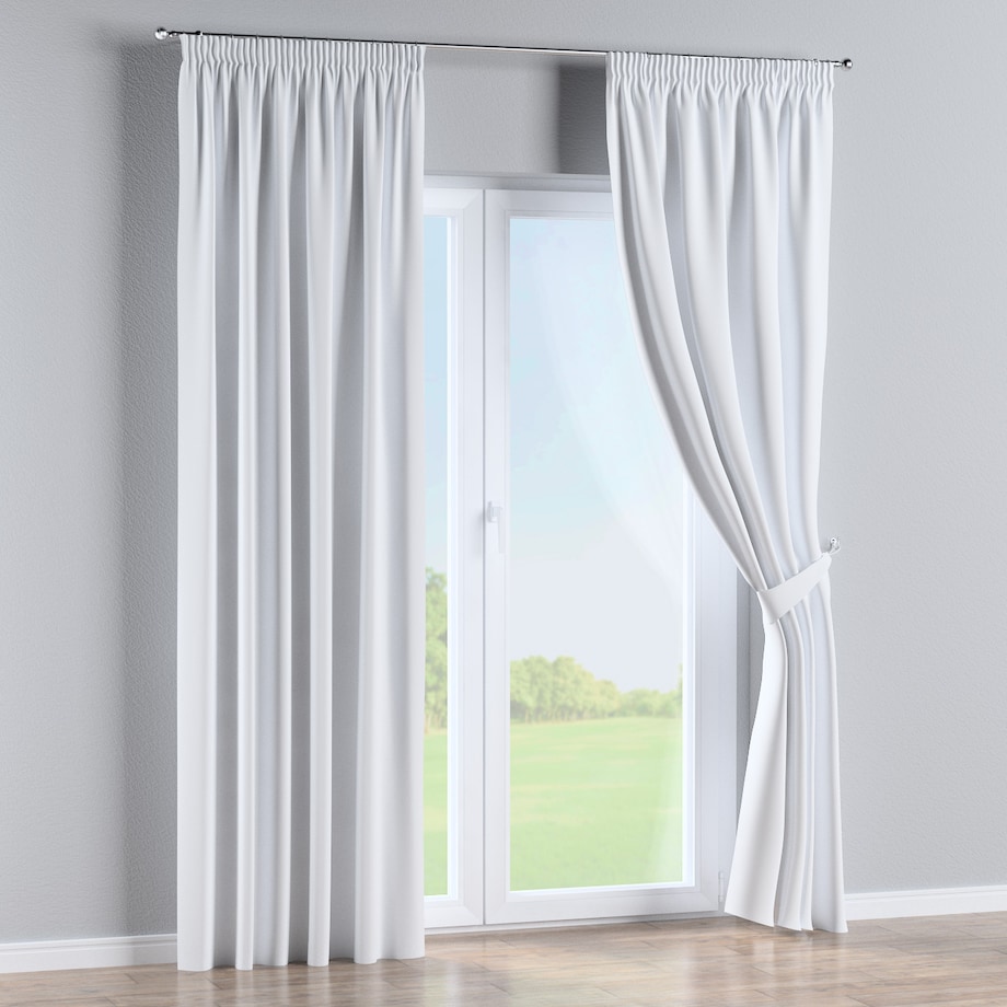 Zasłona na taśmie marszczącej 1 szt. 130x245 biały