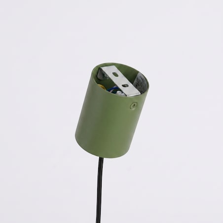 Żyrandol NOX 4L zielona oliwka