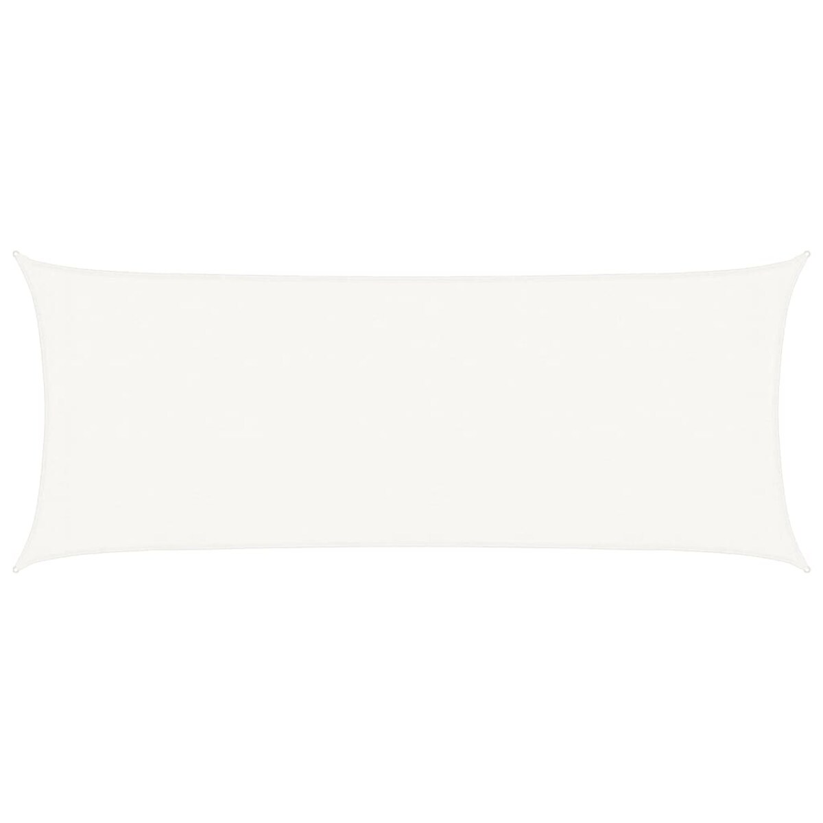 vidaXL Żagiel przeciwsłoneczny, 160 g/m², biały, 2x4,5 m, HDPE