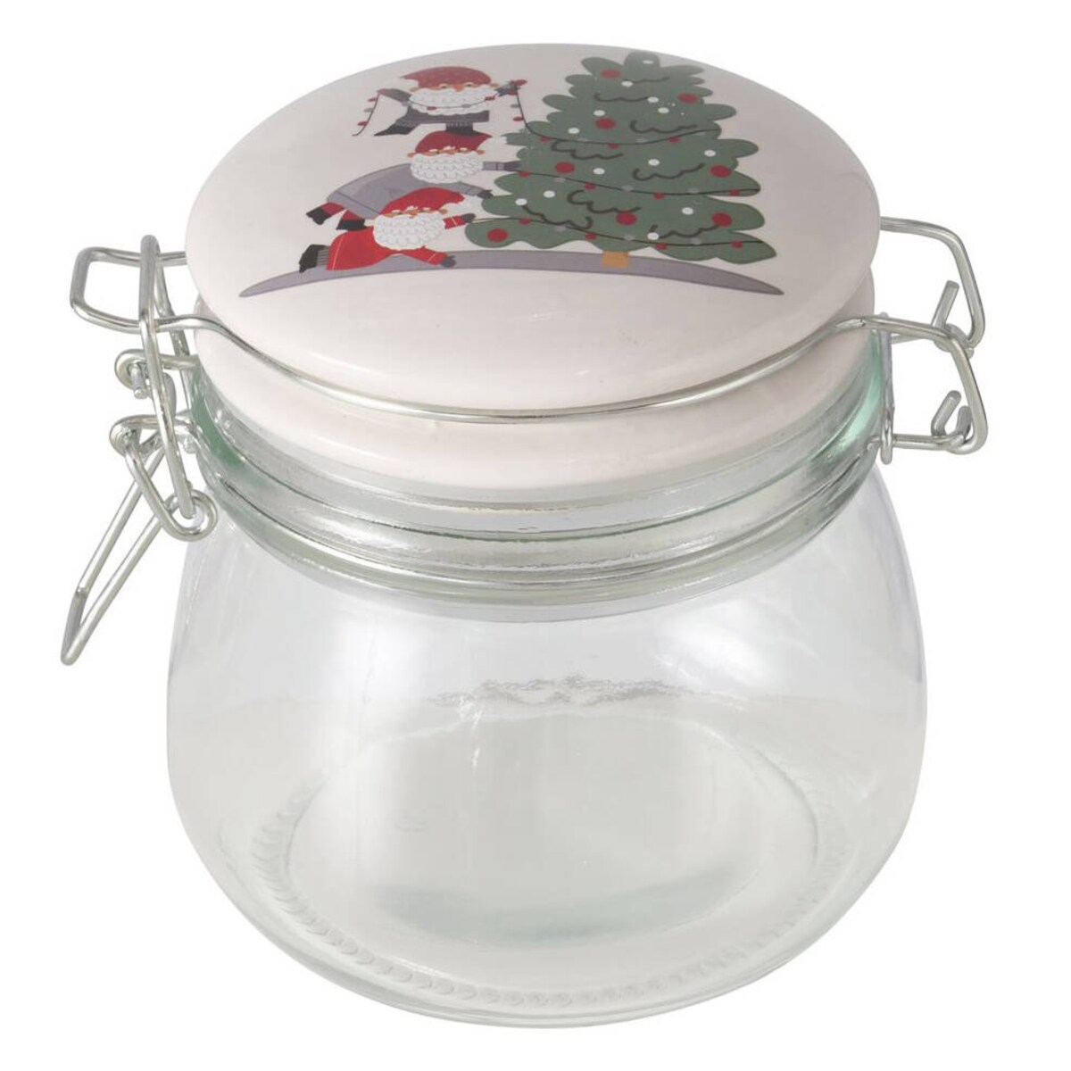 Słoik z porcelanową pokrywką MONTI, 450 ml