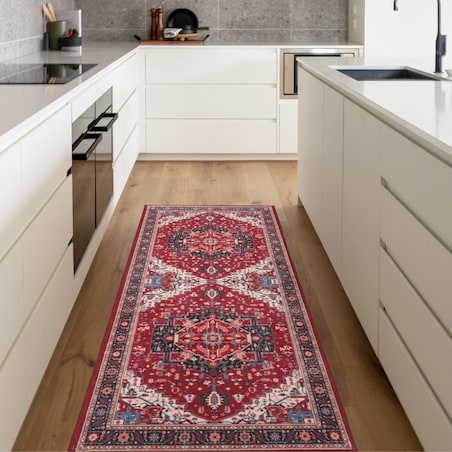 Dywan Klasyczny Sereno 80x300cm Velvet Czerwony