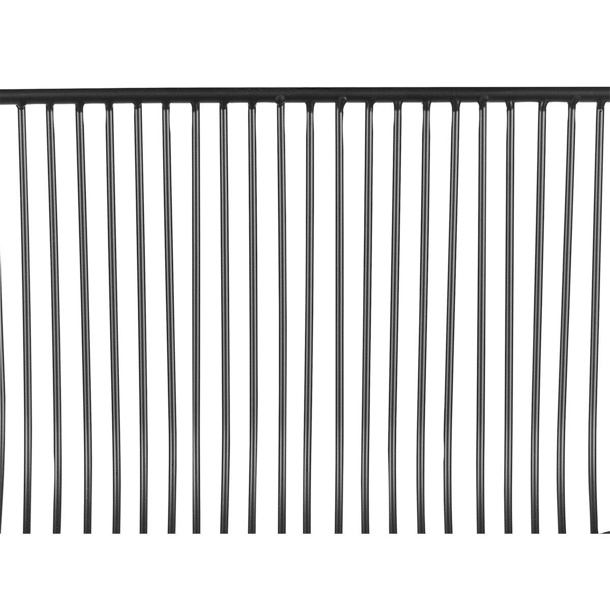 Zestaw 2 krzeseł barowych metalowy czarny FREDONIA