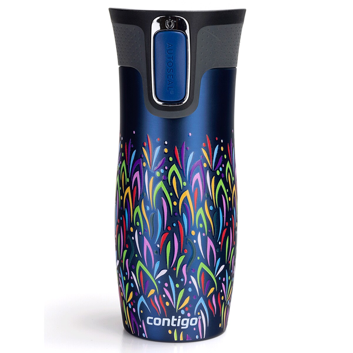 Kubek termiczny Contigo West Loop 2.0 470ml - Granat mat - Floresy