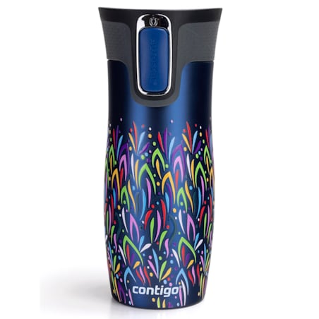 Kubek termiczny Contigo West Loop 2.0 470ml - Granat mat - Floresy