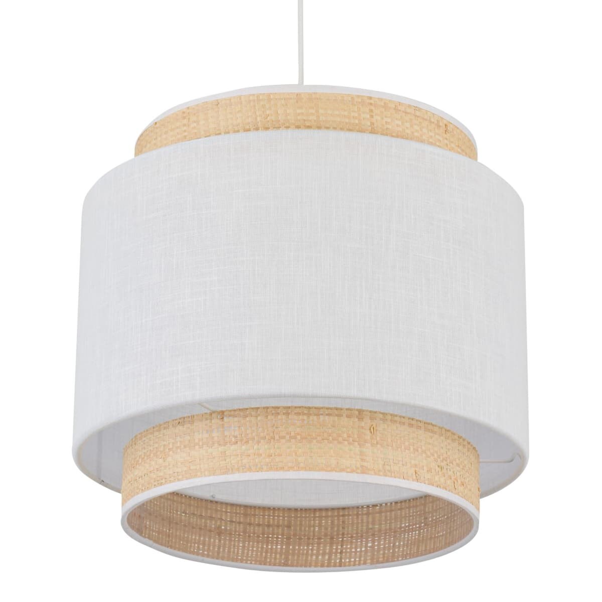Wisząca lampa okrągła Boho 5653 TK Lighting naturalny biały słomkowy