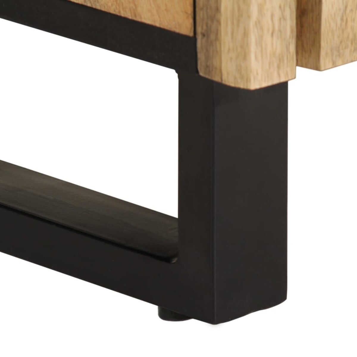 vidaXL Szafka, 60x34x75 cm, lite surowe drewno mango