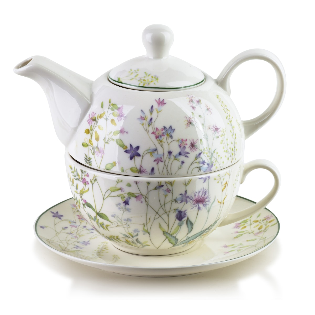 Dzbanek z filiżanką Faccia Verde