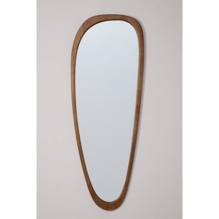 Lustro ścienne z drewna dębowego Arbidel 80 x 220 cm