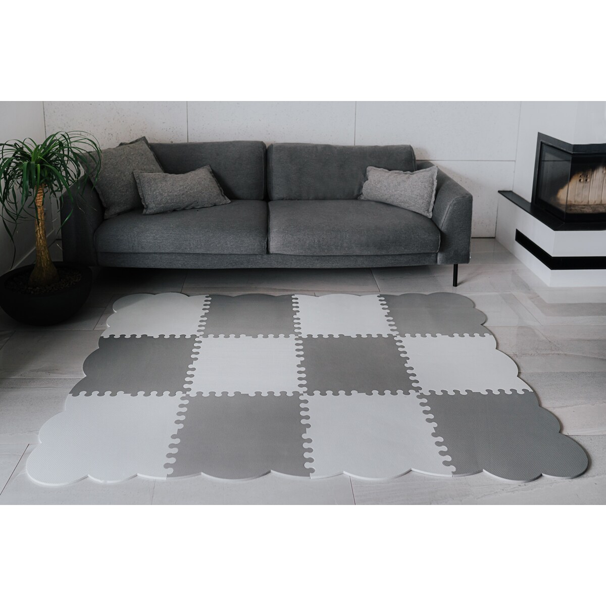 Mata piankowa Biscuit PREMIUM Grey