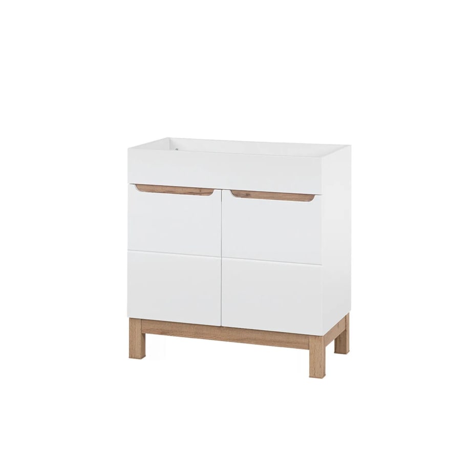 Szafka pod umywalkę BALI 821 80 cm biała