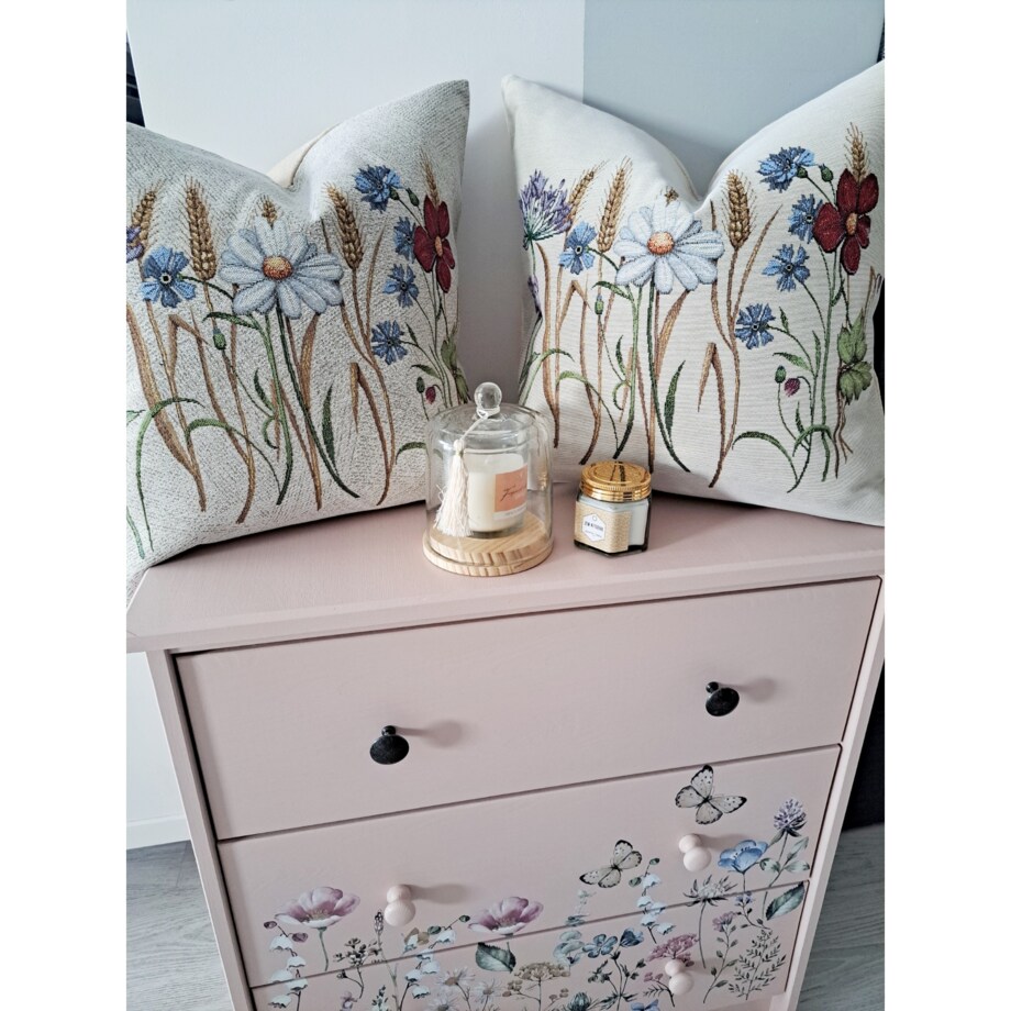 Poszewka Na Poduszkę Jasiek 45X45 Cm Żakardowa Dekoracyjna Ozobna Grano Rk