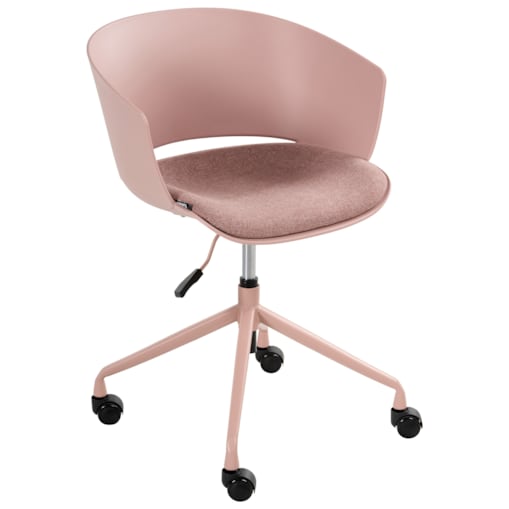 Krzesło biurowe GLEEFUL Różowy