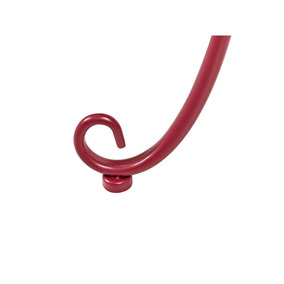 Stolik ogrodowy CAVINIA 40 cm Metal Burgundowy