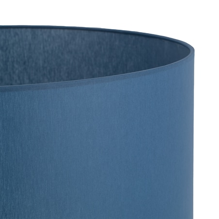 Lampa Stojąca Tk Lighting Dalum Granatowa Podłogowa 1Xe27 Abażur 50Cm, Wysokość 151Cm