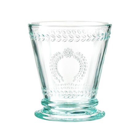 VILLA ITALIA Zestaw szklanek turkusowych 240 ml 6 sztuk MERIDA