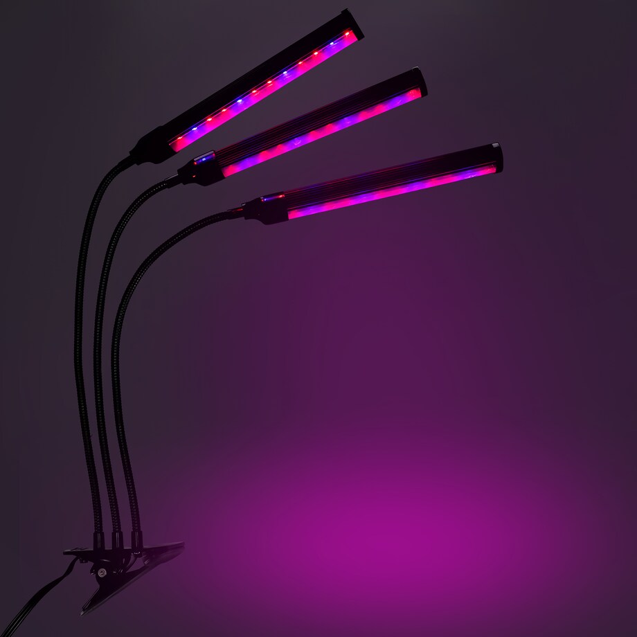 Lampa Led Do Wzrostu Roślin 72 Diod Timer 25 W Uprawa Roślin Do Domu Bez Zasilacza Sieciowego