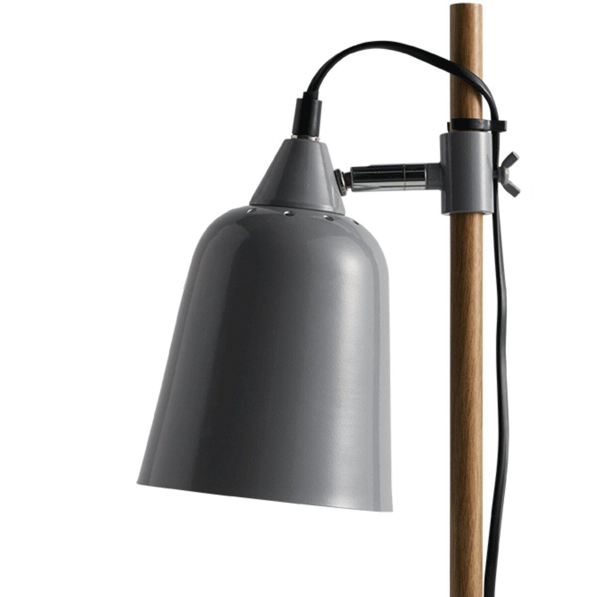 KONSIMO HALI Elegancka lampa stołowa 2szt. kolor szary