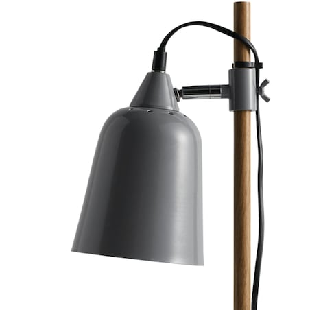 KONSIMO HALI Elegancka lampa stołowa 2szt. kolor szary