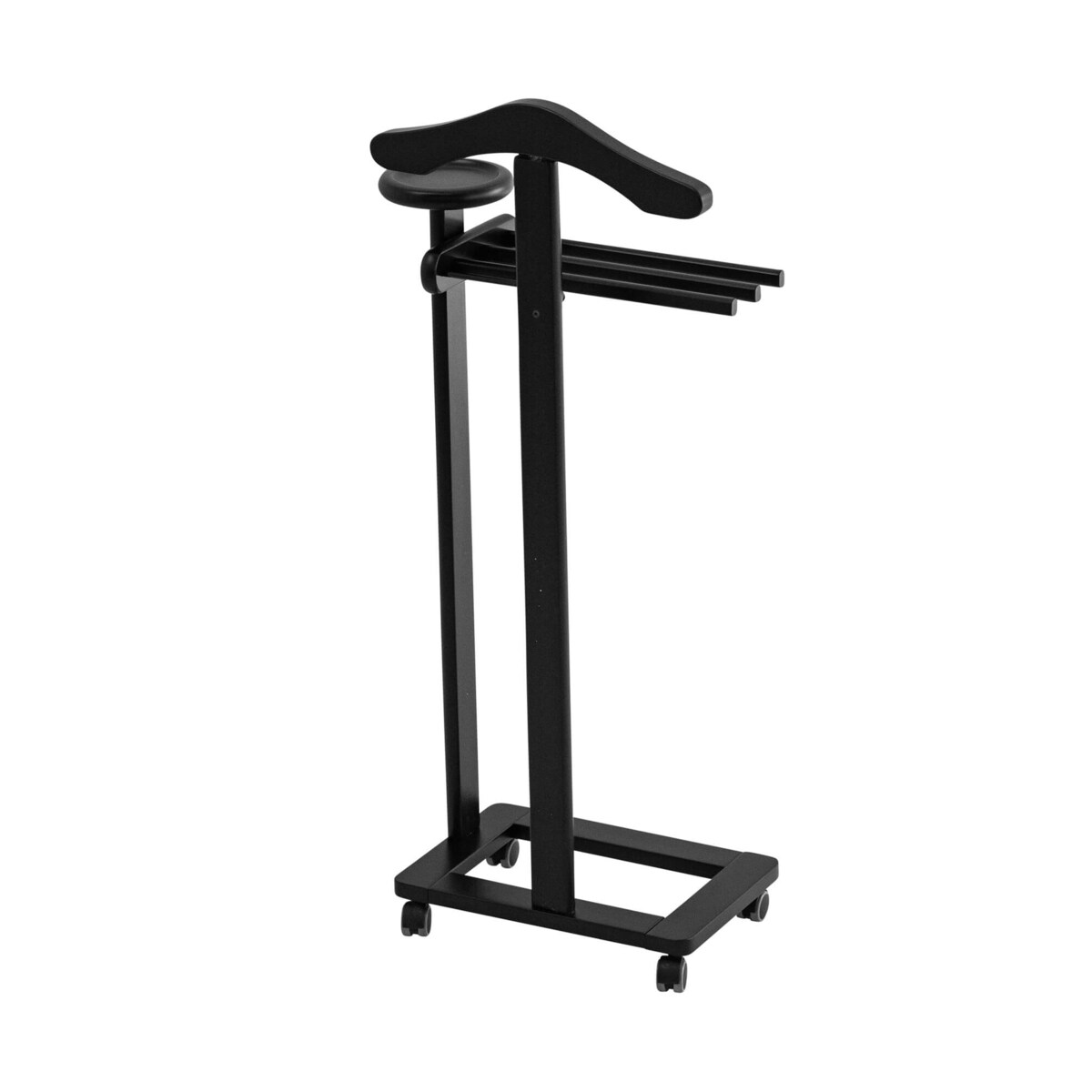 ARREDAMENTI ANTIMO Stojak na ubrania i garnitury - 44 x 35 cm, Czarny