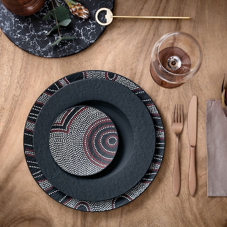 Talerz obiadowy Manufacture Rock, 27 cm, Villeroy & Boch