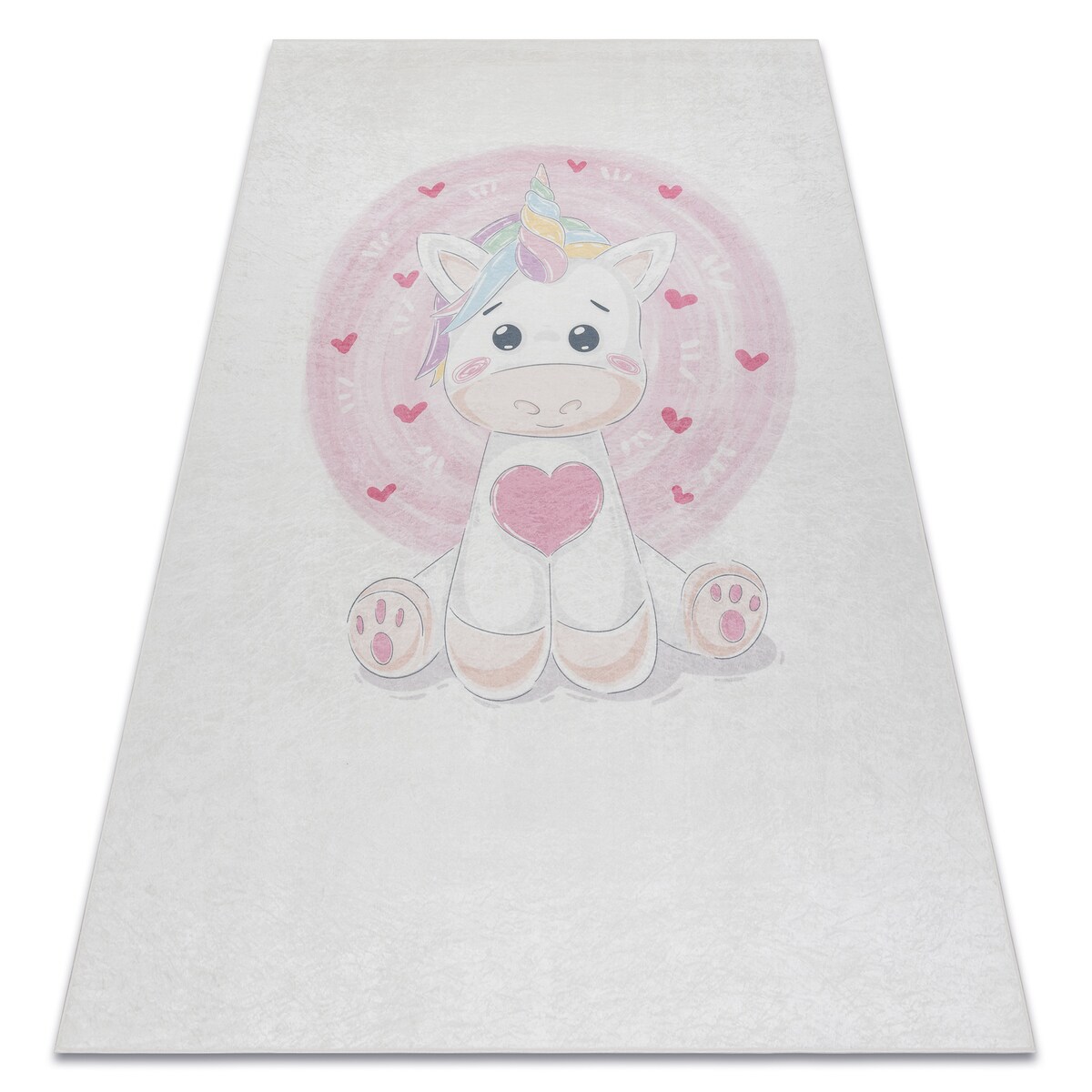 Dywan do prania BAMBINO 1128 Jednorożec, dla 160x220 cm