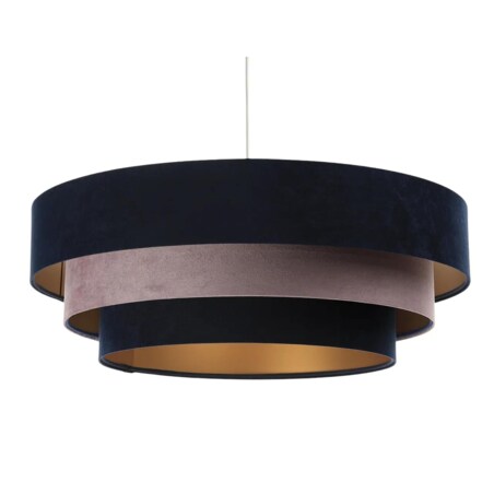 Lampa wisząca TRIO MIX granatowa/różowa