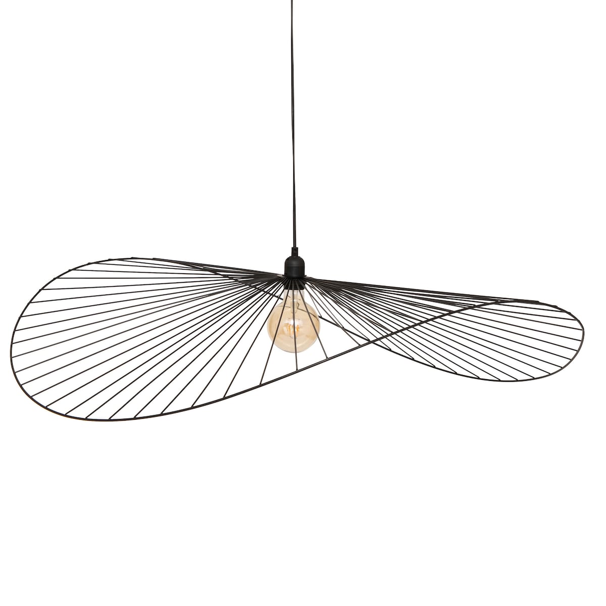 Lampa wisząca ADELIA, Ø 98 cm czarna
