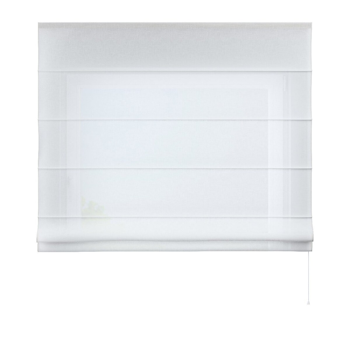 Roleta rzymska Capri 120x150 prześwitująca ecru