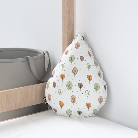 Poduszka Sweet Drop, ecru-brązowy, 55x15x35cm, Magic Collection