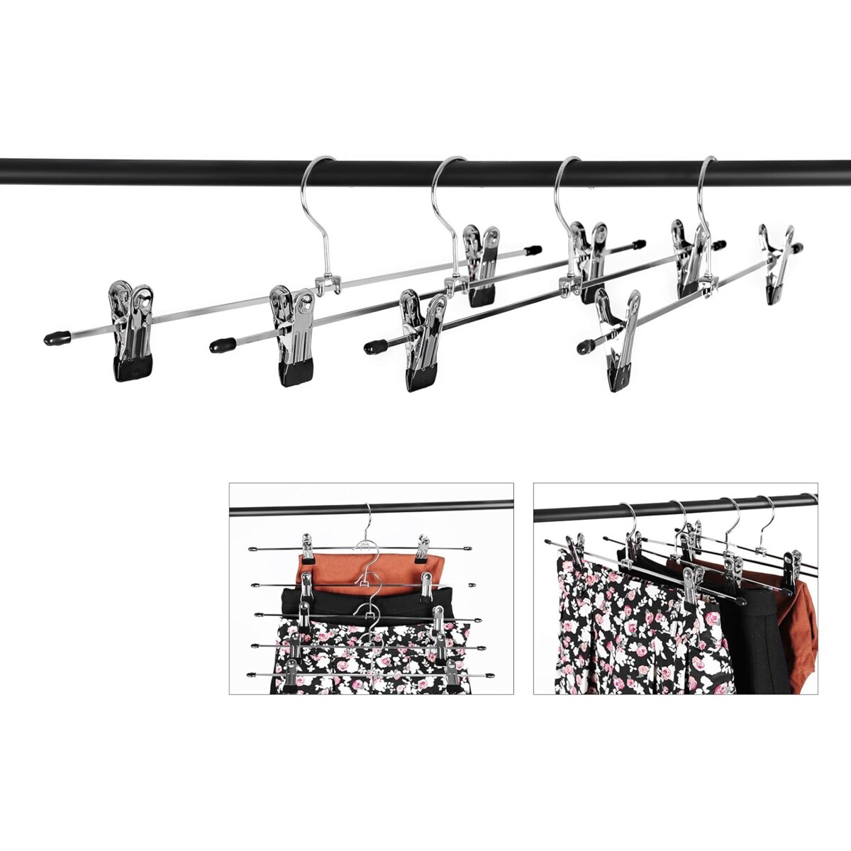 Wieszaki Metalowe Na Spodnie 20Szt - Cri003-20