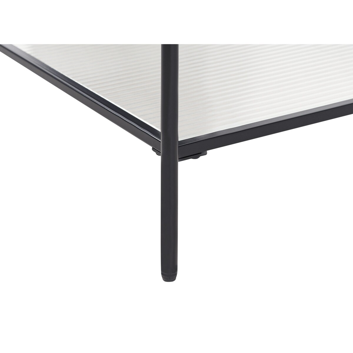 Stolik kawowy Szkło hartowane Czarny BLAIR