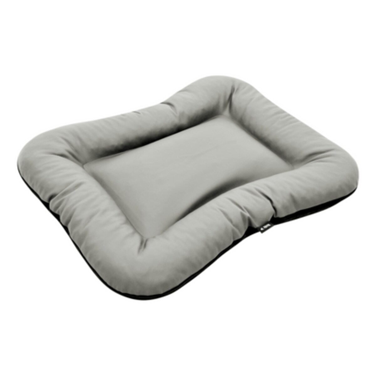 Legowisko Ponton dla psa z eko skóry ELLA, 130x110 cm, Szary